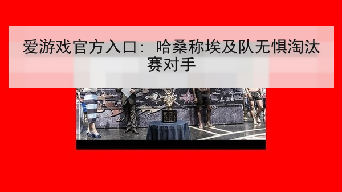 爱游戏官方入口: 哈桑称埃及队无惧淘汰赛对手